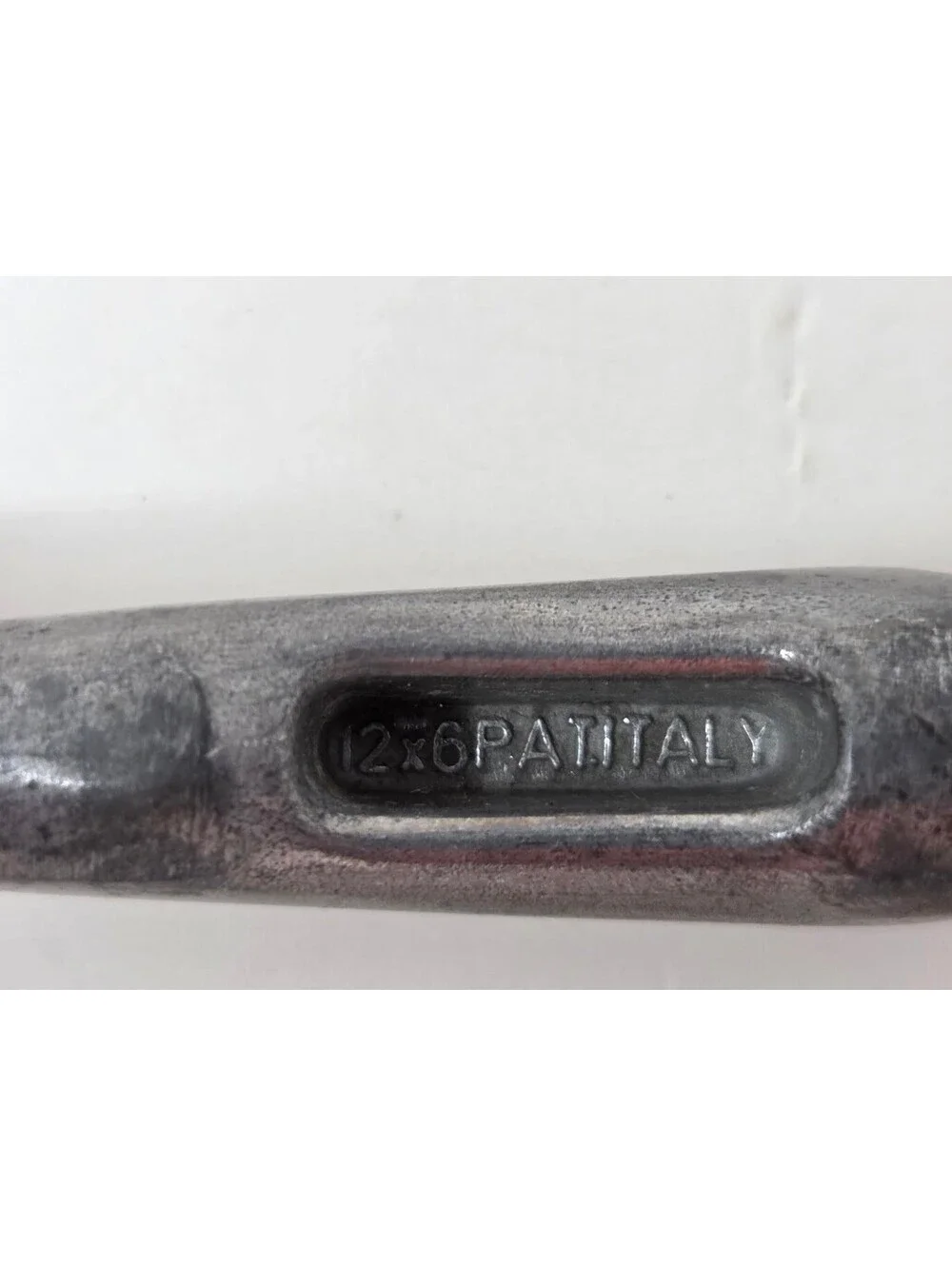 Vintage Hilton Hotel 12 x 6 Italy Aluminum Ice Scoop Ribbed Handle Hospitality